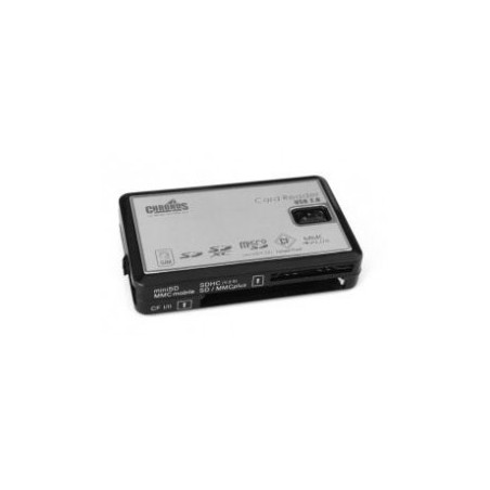 Čtečka All-in1 CF/SDXC/SDHC/SD/MMC/MS/MS Pro/M2/XD + SIM, USB 2.0, mini
