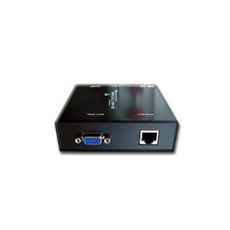 AV VGA extender - přijímač, Ethernet Cat5/6, do 150m