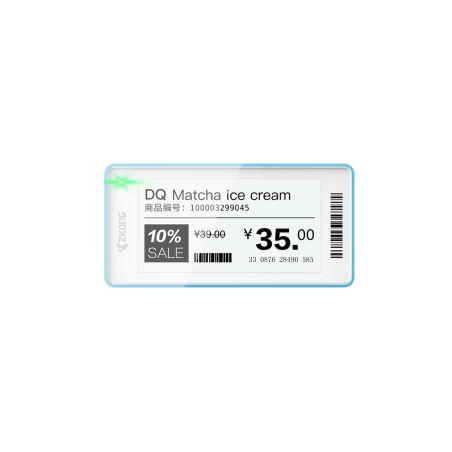 ESL infopanel 2,6 quot černá-bílá, do mrazicích prostor