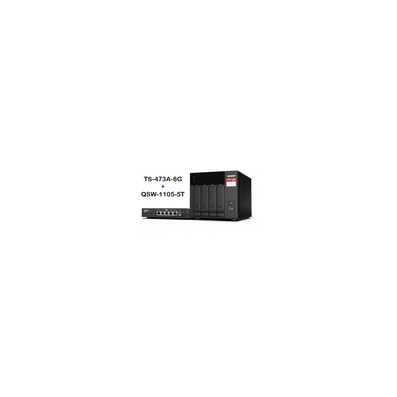 NAS QNAP TS-473A-SW5T