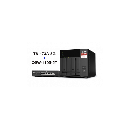 NAS QNAP TS-473A-SW5T