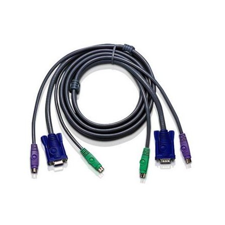 ATEN KVM sdružený kabel k CS-114A, CS138A, CS-84A, PS/2, 2m