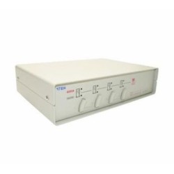 ATEN 4-port KVM PS/2, hotkey, tlačítka na předním panelu