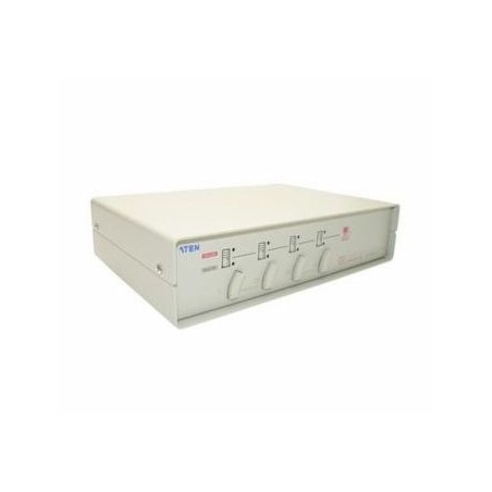ATEN 4-port KVM PS/2, hotkey, tlačítka na předním panelu