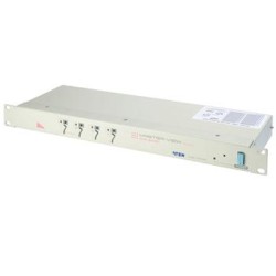 ATEN 4-port KVM AT+PS/2, audio, OSD, rack 19"