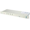 ATEN 4-port KVM AT+PS/2, audio, OSD, rack 19"