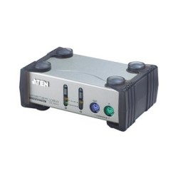 ATEN 2-port KVM PS/2 , 1.2m kabely