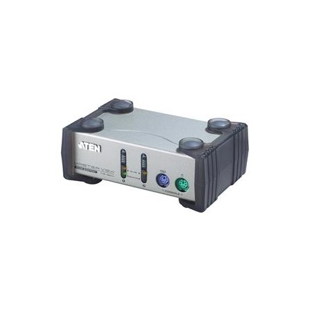 ATEN 2-port KVM PS/2 , 1.2m kabely