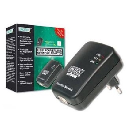 DIGITUS Powerline USB adaptér
