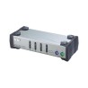 ATEN 4-port KVM PS/2 , 1.2m kabely