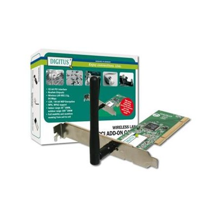 DIGITUS WLAN PCI 2.1, IEEE 802.11g, 54Mbps
