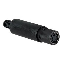 Konektor S-VIDEO, MINI DIN 4F