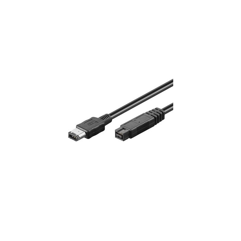 PremiumCord FireWire 800 kabel, 1394B 9pin-6pin, 1.8m