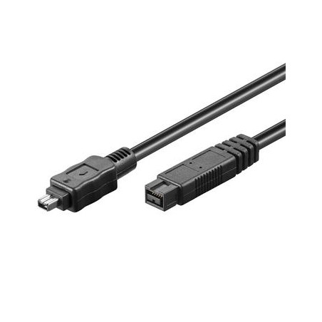 PremiumCord FireWire 800 kabel, 1394B 9pin-4pin, 1.8m
