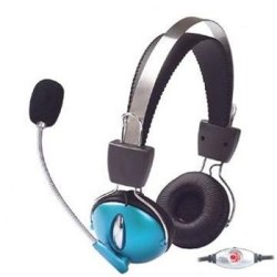 MANHATTAN Stereo sluchátka s mikrofonem - multimediální