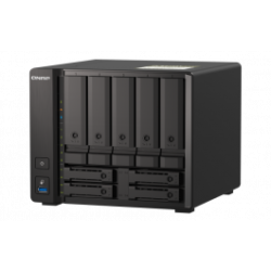 QNAP TS-h973AX-8G (Ryzen 2,2GHz, ZFS, 8GB RAM, 5x 3,5" + 4x 2,5" SATA/2x U.2, 2x 2,5GbE, 1x 10GbE)