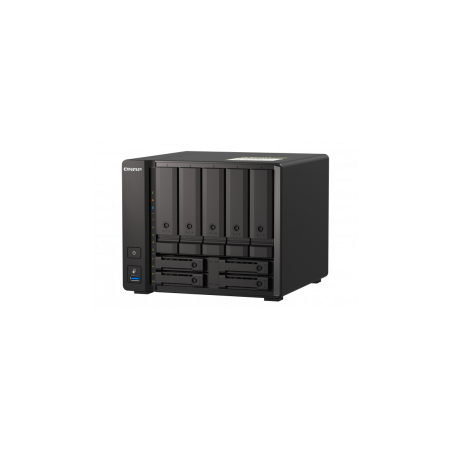 QNAP TS-h973AX-8G (Ryzen 2,2GHz, ZFS, 8GB RAM, 5x 3,5" + 4x 2,5" SATA/2x U.2, 2x 2,5GbE, 1x 10GbE)