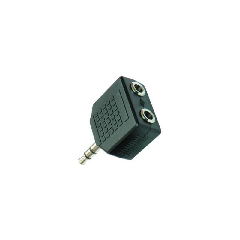 PremiumCord Adaptér stereojack 3.5 - 2x3.5 M/F