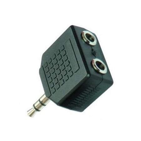 PremiumCord Adaptér stereojack 3.5 - 2x3.5 M/F