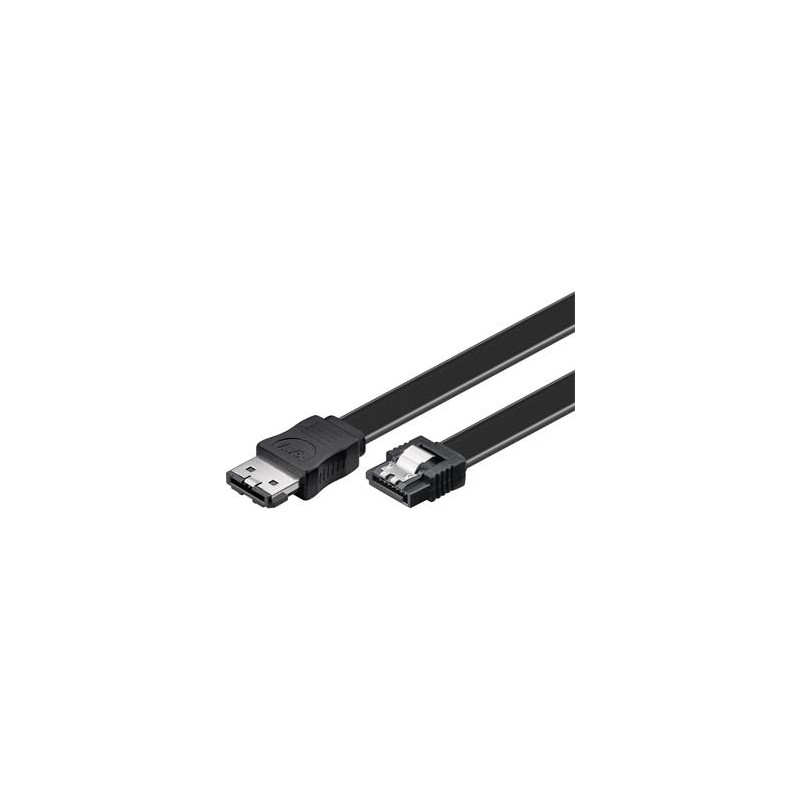 PremiumCord 0,5m kabel eSATA-SATA 1.5/3.0/6.0 GBit/s F/F