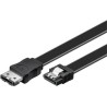 PremiumCord 0,5m kabel eSATA-SATA 1.5/3.0/6.0 GBit/s F/F