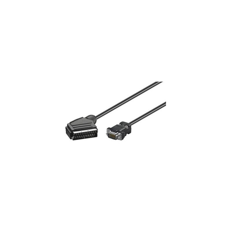 PremiumCord Kabel VGA DB15M - SCART 5m