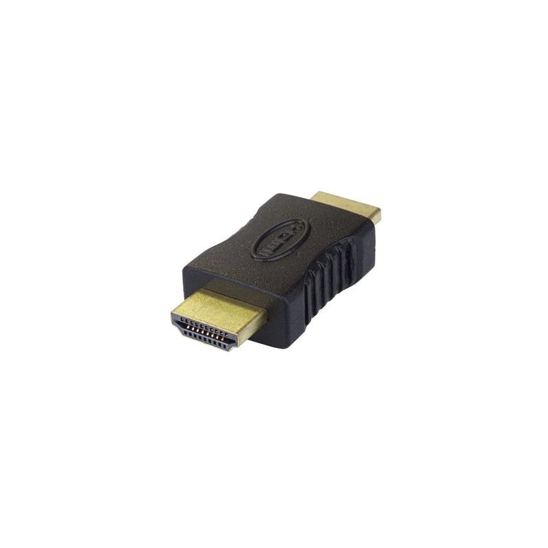 PremiumCord Adapter HDMI A - HDMI A, Male/Male, pozlacená