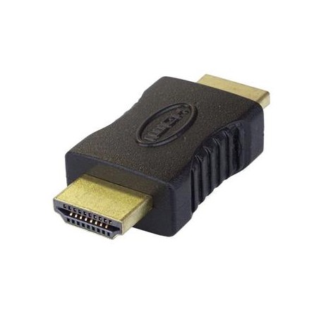 PremiumCord Adapter HDMI A - HDMI A, Male/Male, pozlacená