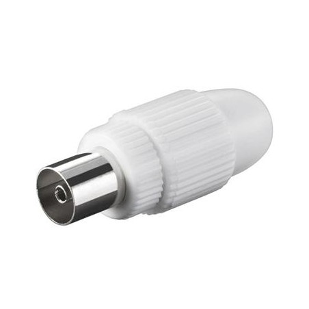 PremiumCord TV antenní konektor IEC přímý-F, 75 Ohm