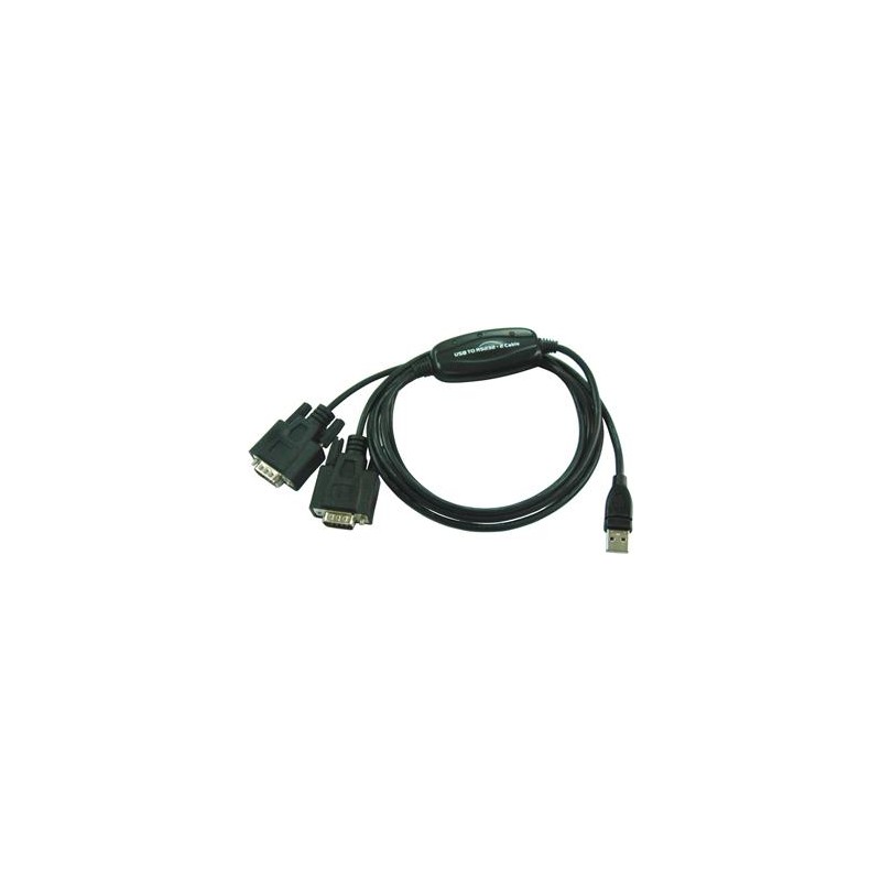 PremiumCord USB - 2x RS 232 převodník