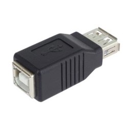 PremiumCord USB redukce A-B, F/F
