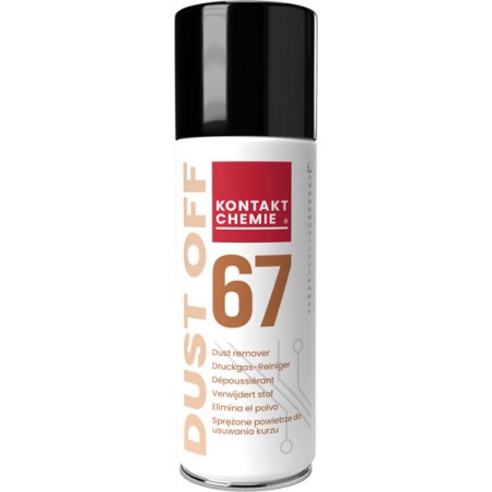 KONTAKT CHEMIE Stlačený vzduch na čištění, 400ml, nehořlavý, DUST OFF 67