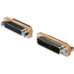 PremiumCord Redukce 25M-25Fnull modem,krat.provedení