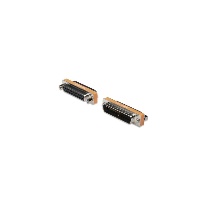 PremiumCord Redukce 25M-25Fnull modem,krat.provedení