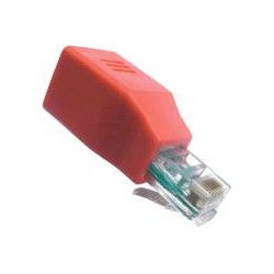 PremiumCord Překřížený CROSS adaptér RJ45 na patch kabel Female/Male