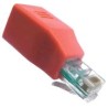 PremiumCord Překřížený CROSS adaptér RJ45 na patch kabel Female/Male