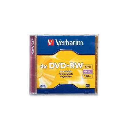 DVD+RW 4x Verbatim AZO 4.7GB 1ks