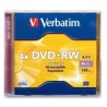 DVD+RW 4x Verbatim AZO 4.7GB 1ks
