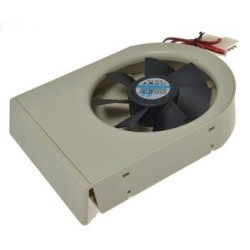 Přídavný maxi ventilátor pro 3,5" šachtu před HDD s nasáváním