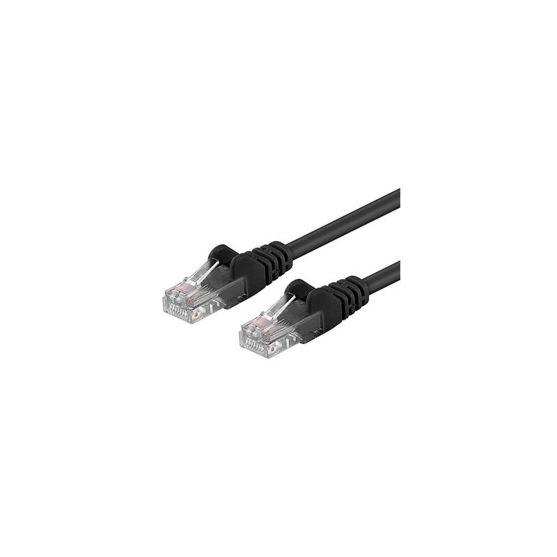 PremiumCord Patch kabel UTP RJ45-RJ45 level 5e 7m černá