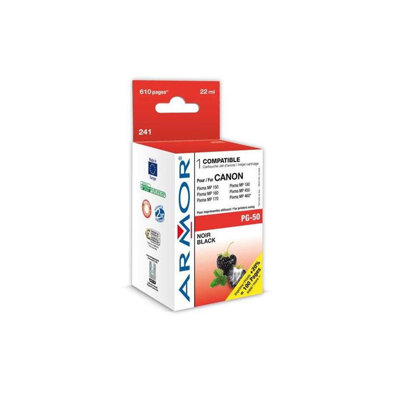 ARMOR ink-jet pro Canon iP2200 černá, kompat. s PG50, 22ml