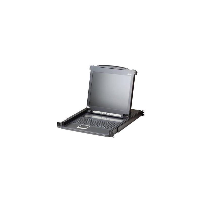 ATEN Console, 17" LCD, rack 19", klávesnice, touchpad