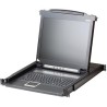 ATEN Console, 17" LCD, rack 19", klávesnice, touchpad