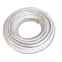 SAT kabel metráž, 100dB, 6,9mm CCS koaxiální kabel,PVC,bílý, 100m