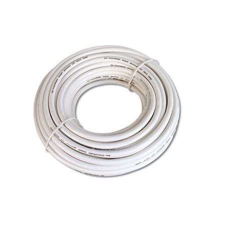 SAT kabel metráž, 100dB, 6,9mm CCS koaxiální kabel,PVC,bílý, 100m
