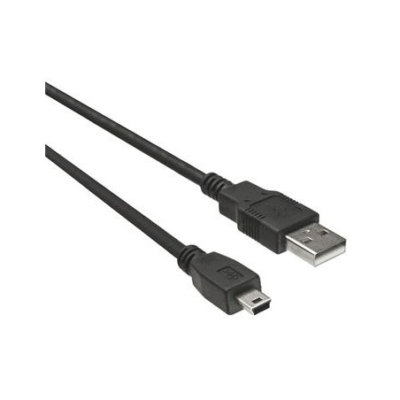 PremiumCord Kabel USB 2.0, A-B mini, 5pinů, 0,5m