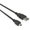 PremiumCord Kabel USB 2.0, A-B mini, 5pinů, 0,5m