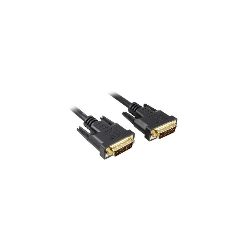 PremiumCord DVI-D propojovací kabel,dual-link,DVI(24+1),MM, 15m