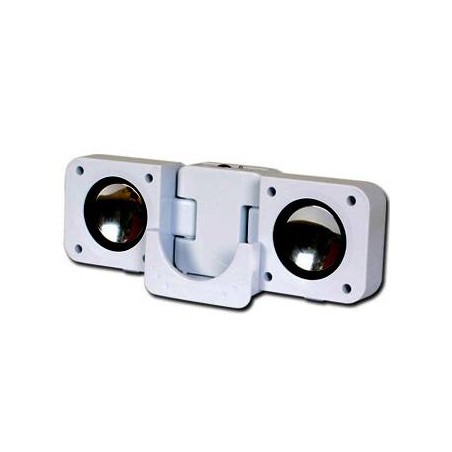 PremiumCord Přenosné repro pro mp3 přehrávač nebo mob. tel., stereo 2x1W, jack 3,5mm