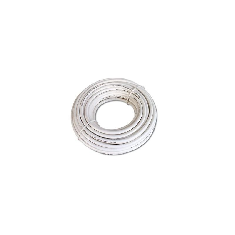 SAT kabel metráž, 100dB,6,8MM Coat, 1m ,PVC,bílá